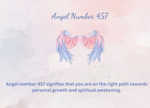 angel number 457
